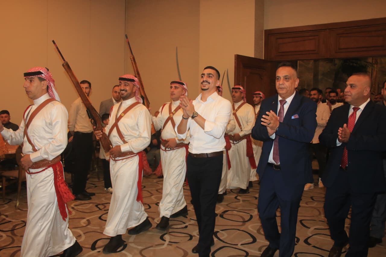 الشيخ مروان شوقي صلاح يحتفل بزواج نجلهه عدي بحضور الأهل والأصدقاء