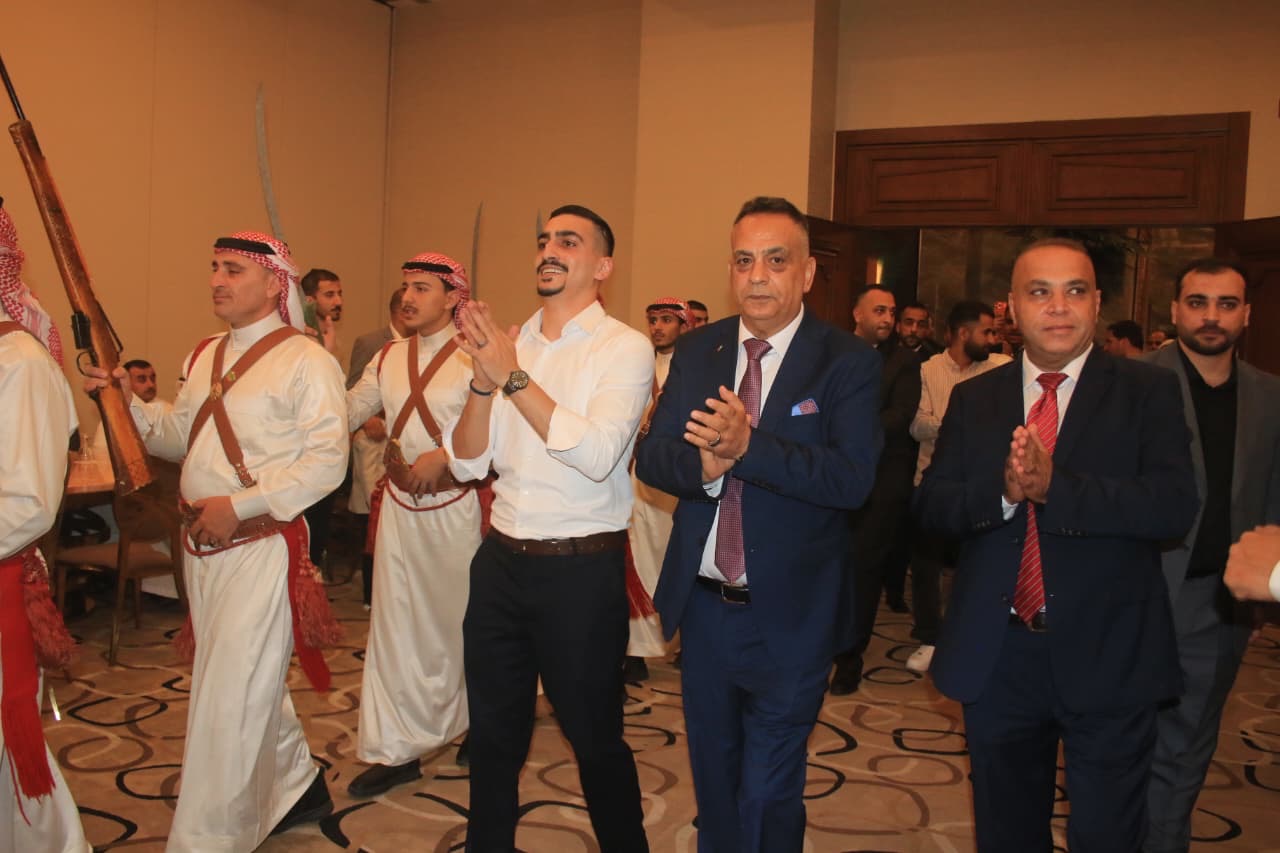الشيخ مروان شوقي صلاح يحتفل بزواج نجلهه عدي بحضور الأهل والأصدقاء