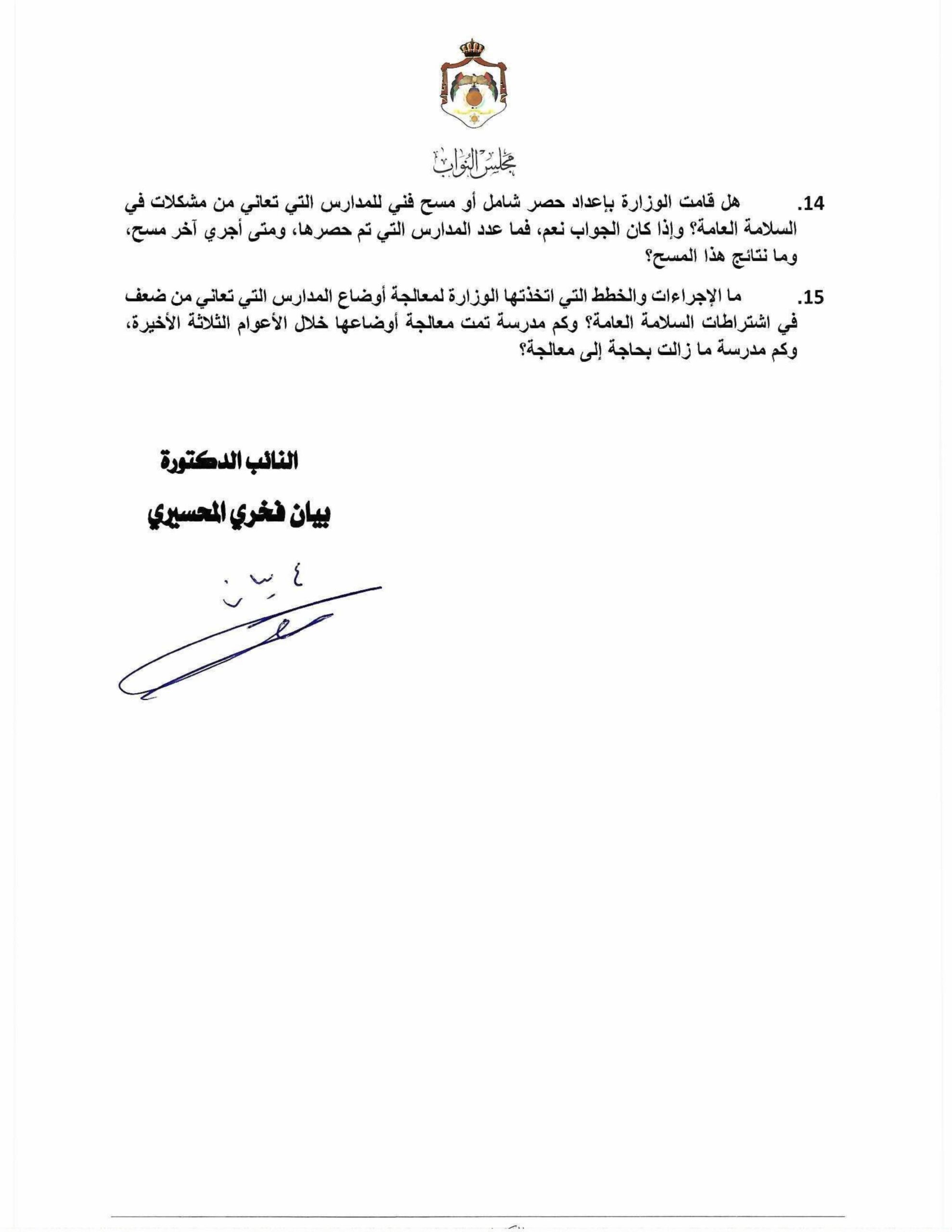 خطر يتهدد الطلبة ومخاطبات بلا استجابة.. المحسيري تفتح ملف مدخل مدرسة ميمونة الأساسية وتسائل التربية (وثائق)