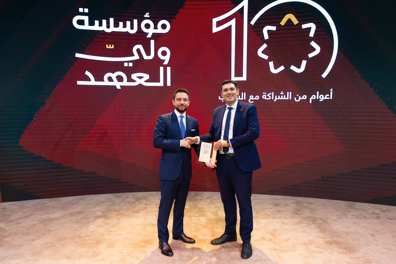 صورة حول : Crown Prince Honors Orange Jordan Duringthe Crown Prince Foundation’s 10th Anniversary Celebration Crown Prince Honors Orange Jordan Duringthe Crown Prince Foundation’s 10th Anniversary Celebration