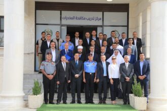 اللواء المعايطة يفتتح المبنى الجديد لمركز تدريب مكافحة المخدرات