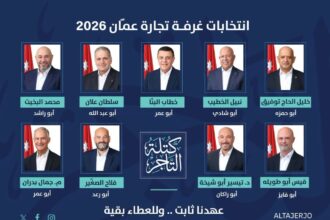 كتلة التاجر تعلن مرشحيها لانتخابات غرفة تجارة عمّان