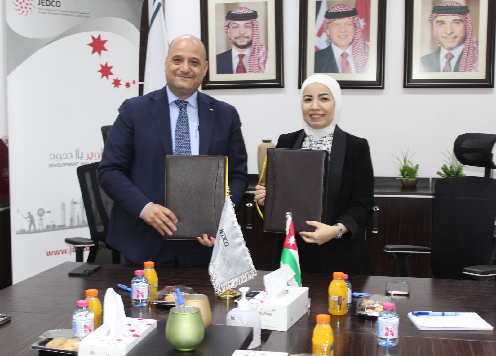 جيدكو والمعونة الوطنية توقعان مذكرة تفاهم لتعزيز التمكين الاقتصادي في المناطق خارج مراكز المحافظات