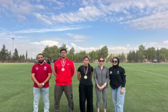 ذهبية وفضية لجامعة عمّان الأهلية ببطولة الجامعات الأردنية لألعاب القوى