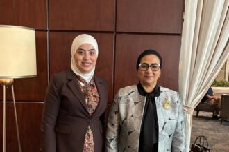 بني مصطفى تبحث مع رئيسة المجلس القومي للمرأة في مصر تعزيز التعاون المشترك