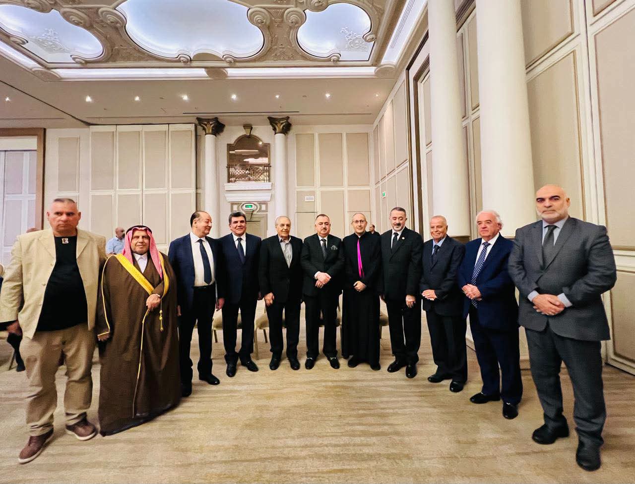 صورة حول : مجلس عزاء وحفلاً تأبينياً لشهداء كنيسة حمود بالكرك أقامته الجالية العراقية في الأردن مجلس عزاء وحفلاً تأبينياً لشهداء كنيسة حمود بالكرك أقامته الجالية العراقية في الأردن