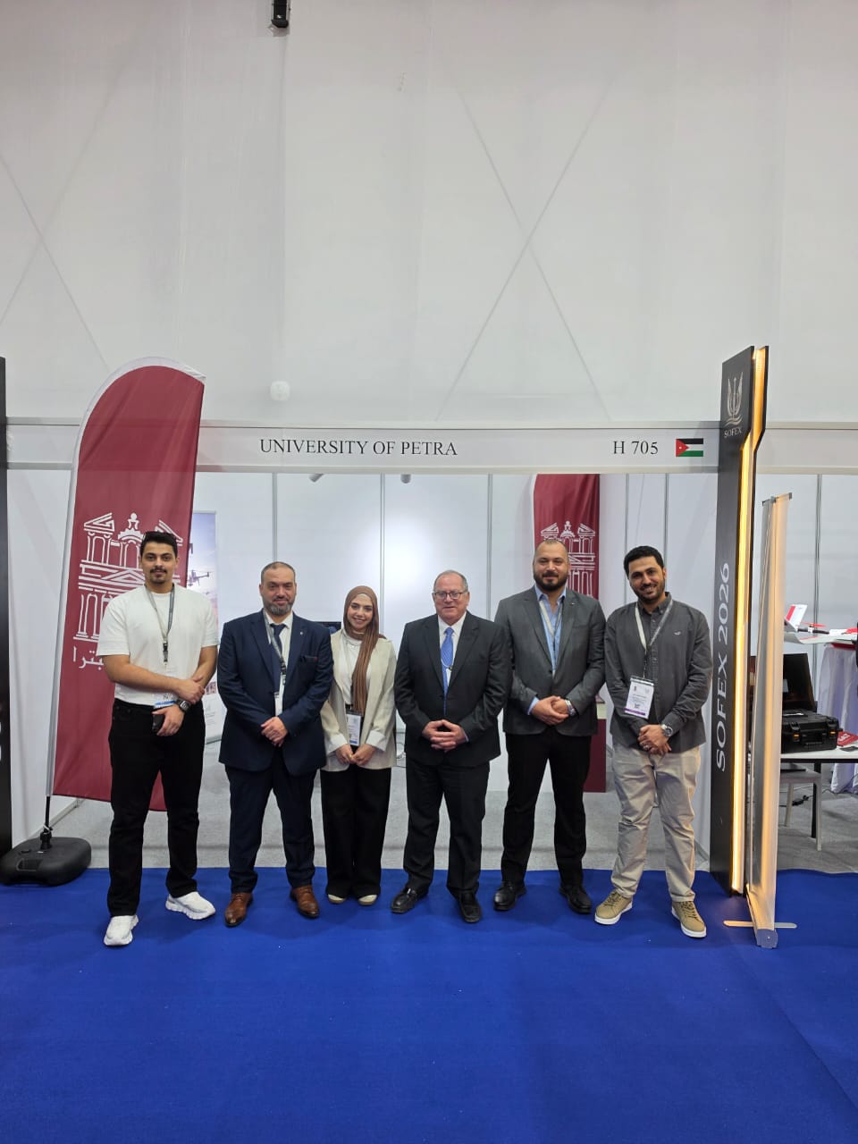 صورة حول : جامعة البترا تعرض ثلاثة مشاريع للذكاء الاصطناعي في معرض «سوفكس 2026» جامعة البترا تعرض ثلاثة مشاريع للذكاء الاصطناعي في معرض «سوفكس 2026»