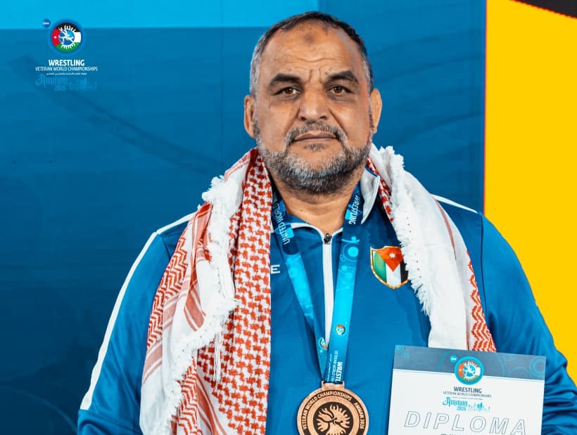 صورة حول : صالح الزريقات يرفع رصيده إلى سبع ميداليات عالمية صالح الزريقات يرفع رصيده إلى سبع ميداليات عالمية