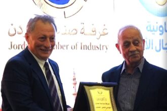 الرخاء لرجال الأعمال تكرم رؤساء وأعضاء غرف الصناعة في الأردن... صور