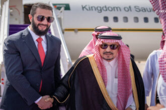 الشرع في زيارة رسمية للرياض للقاء ولي العهد السعودي