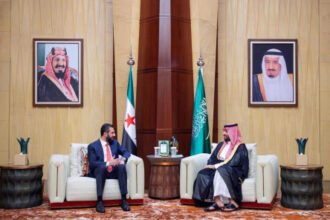 الشرع وولي العهد السعودي يبحثان علاقات التعاون ومستجدات الأوضاع ‏بالمنطقة