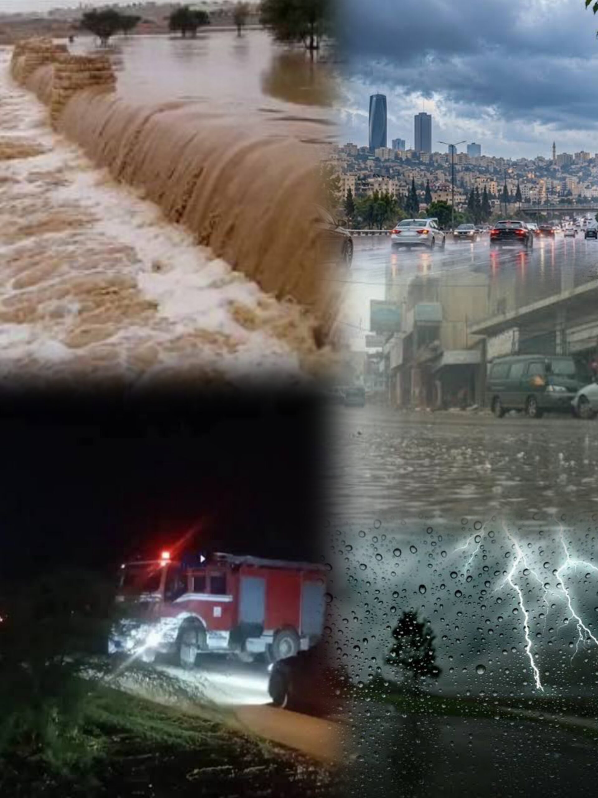 صورة حول : شتوة واحدة كشفت العجز.. عمان تغرق ومادبا والبلقاء تدفعان الثمن والأمن العام يواجه الكارثة ويرقع إخفاقات الحكومة! شتوة واحدة كشفت العجز.. عمان تغرق ومادبا والبلقاء تدفعان الثمن والأمن العام يواجه الكارثة ويرقع إخفاقات الحكومة!