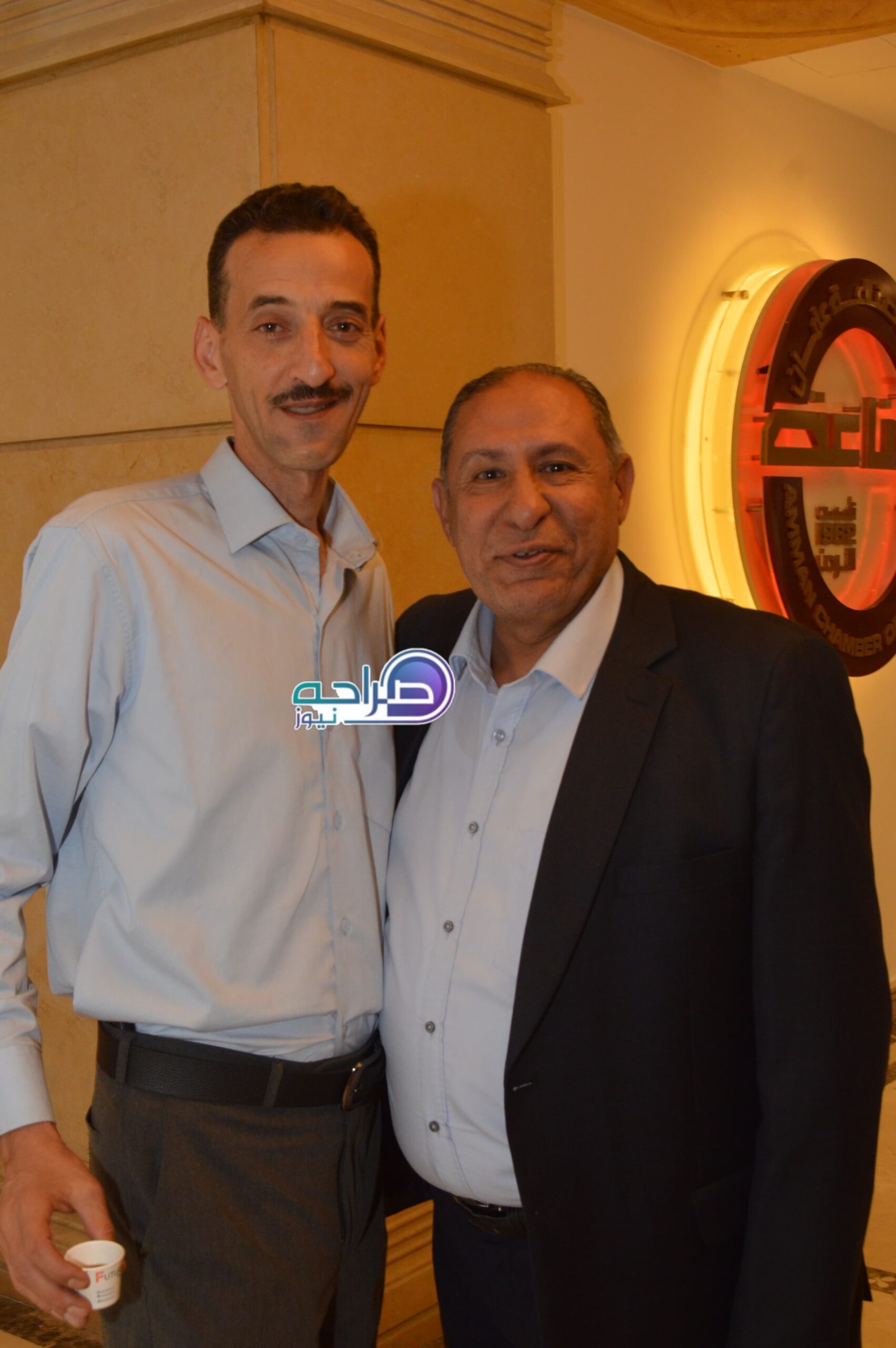 رئيس واعضاء "صناعة عمان" وممثلو القطاعات الصناعية يستقبلون المهنئين
