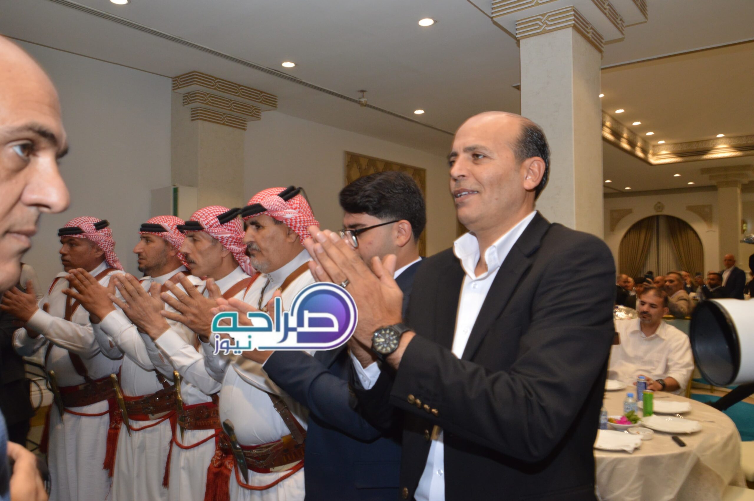 عمر سلامة يحتفل بزفاف نجله قصي بحضور رسمي واجتماعي